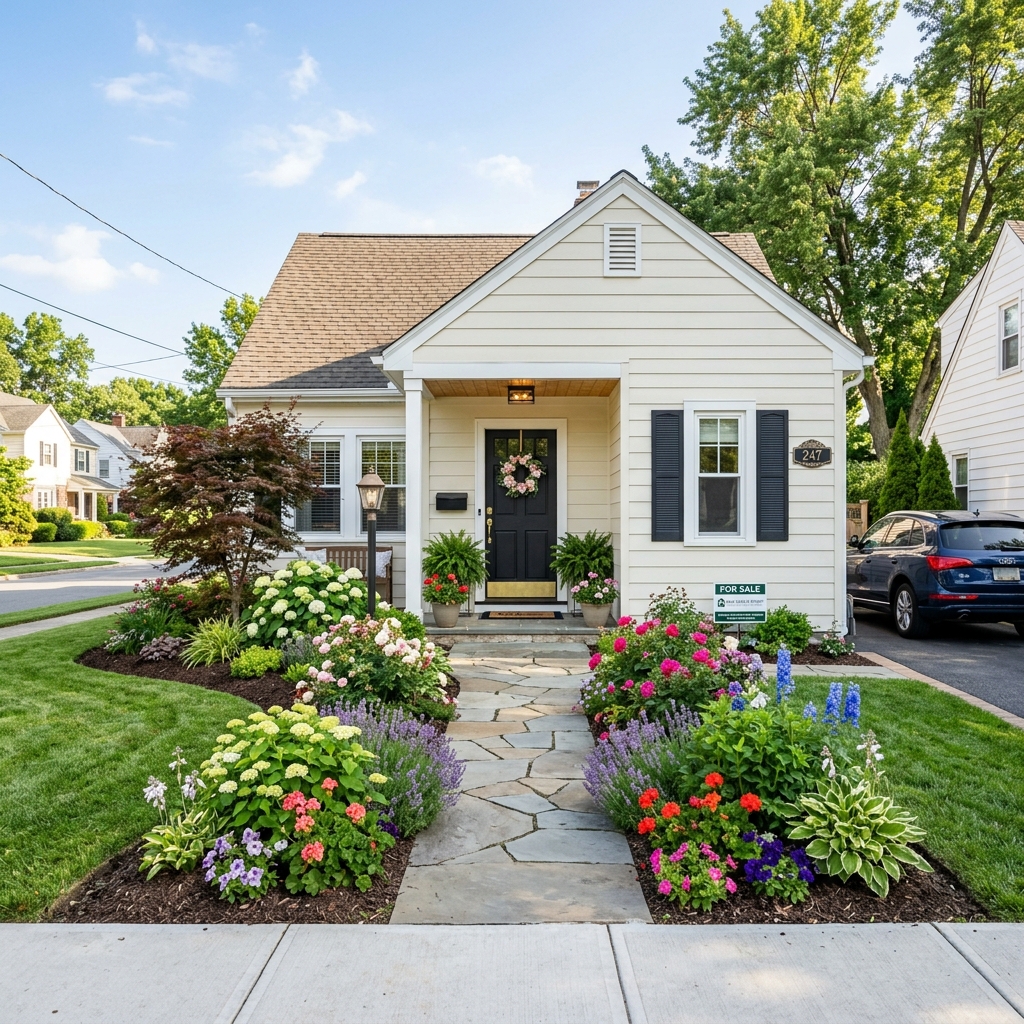 Hage for profitt: "Curb appeal" som selger